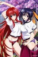 Rias+Akeno Megami 2015