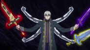 Siegfried's Sub-Species Balance Breaker - Chaos Edge Asura Ravage.