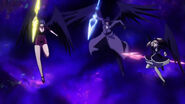 Fallen Angel trio about to attack