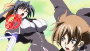 Akeno marked for dress break