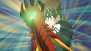 Issei wielding boosted Gear