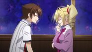 Ravel laughing with Issei