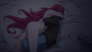 Rias cuddling with Issei