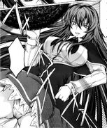 Rias summoning her POD