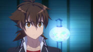 Issei looking serious HERO