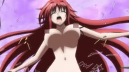 Rias' bondage is stripped