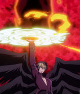 Azazel preparing to attack