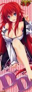 Cleavage highschool dxd miyama-zero rias gremory stick poster