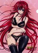 Rias Gremory Mega Hot Pantsu Render