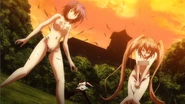 Issei strips Irina and Xenovia in the New opening