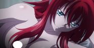 Rias prevents Akeno kissing Issei