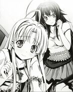 Rias and Asia back to normal after the events in "Hell Teacher Azazel"