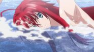 Rias Front Crawl at the Pool