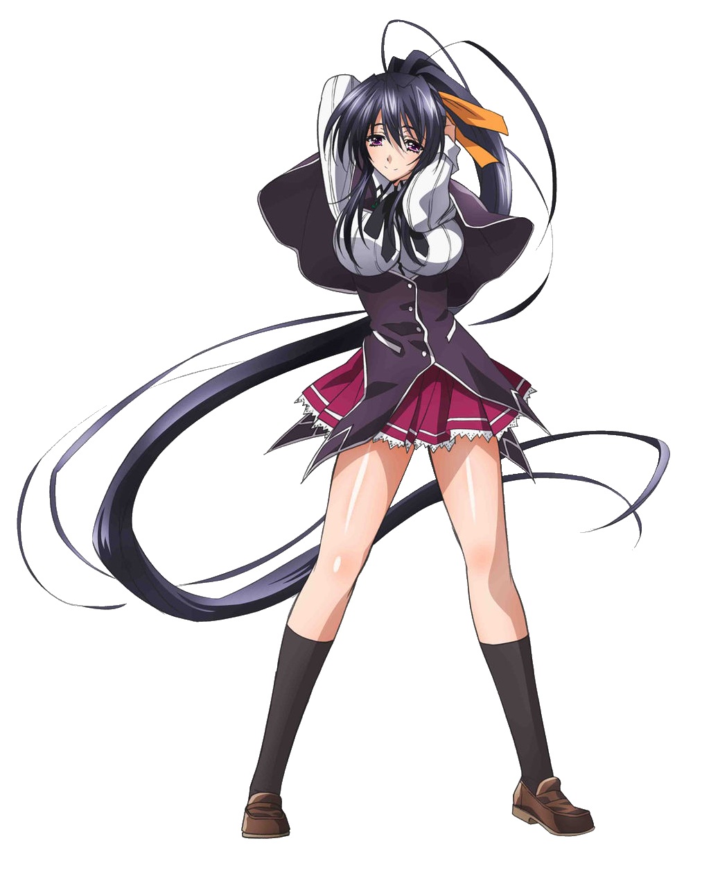 Happy birthday Akeno Himejima 💜my another Waifu anime