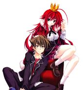 Rias Crown and Issei