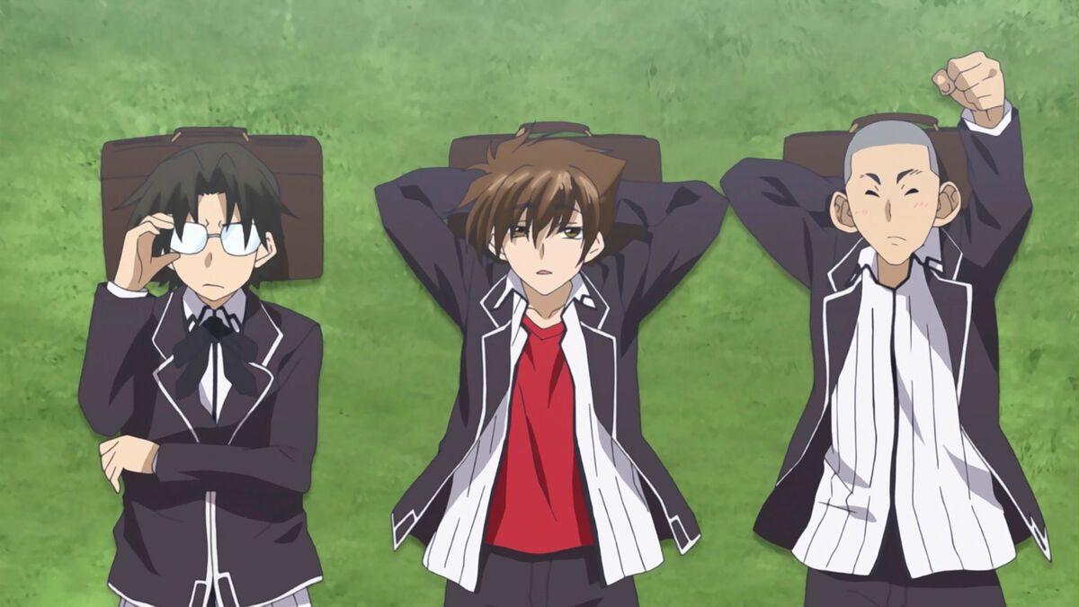 Male anime character in High School DxD