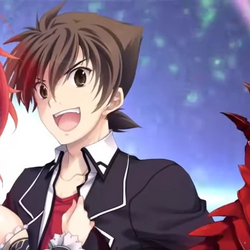 Male anime character in High School DxD