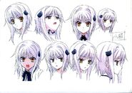 Koneko's expression only