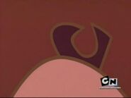 Ami's uvula in the later episodes (Episode: Neat Freak)