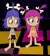 Ami and Yumi in Jungle Outfits