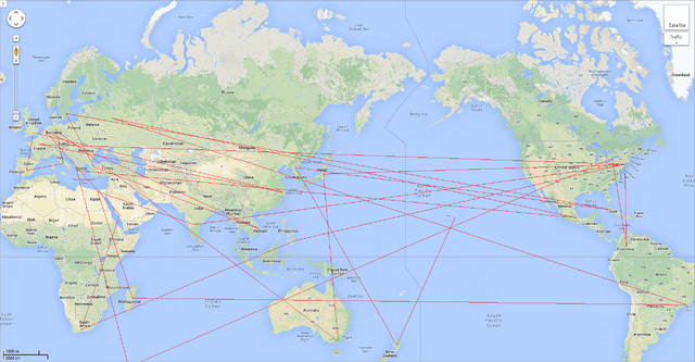 TDWT World Map