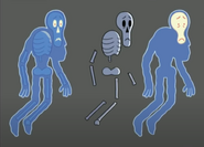 Design for the character Craigie Williams.