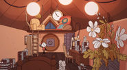 Inside of Alfur's house