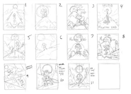 Different concept designs for the poster. Made by Megan Ferguson