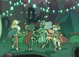 Fairies dancing