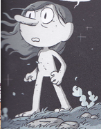 Hilda as a Troll in the Mountain King tie-in novel.