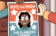 Frida's election poster