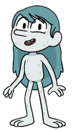 Hilda as a troll in the movie