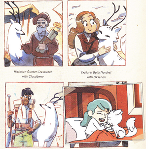 Explorers and their deerfoxes