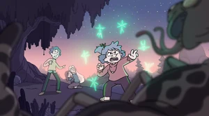 Astrid uses charms to cast a spell.