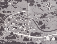 Map of Tofoten from the tie-in series.