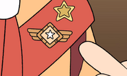 Frida objects, but Hilda reminds her they could get the golden wings version of the badge this way.