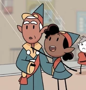 Adeline pointing.jpg (117 KB) Adeline pointing at Alfur