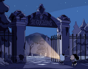 St. Guglows graveyard entrance