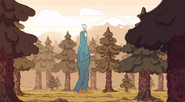 A forest giant and Iron Pines.