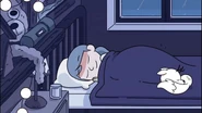 Hilda and Twig sleep