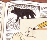 Book on Barghests, seen in "Hilda and the Black Hound".