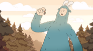 The Forest Giant picks up Hilda.