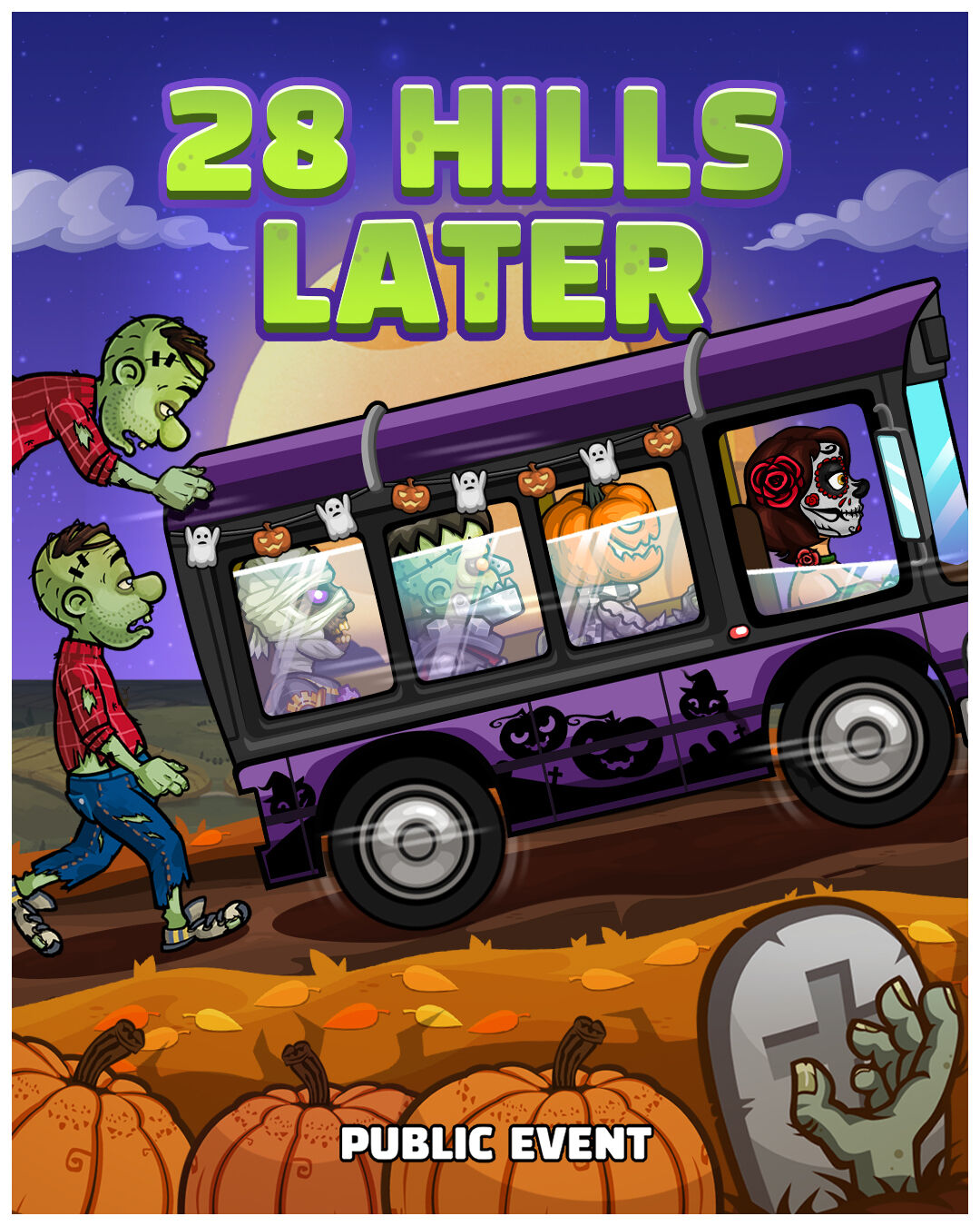 Hill Climb Racing - This week's Hill Climb Racing 2 Public event is Stop N'  Go!