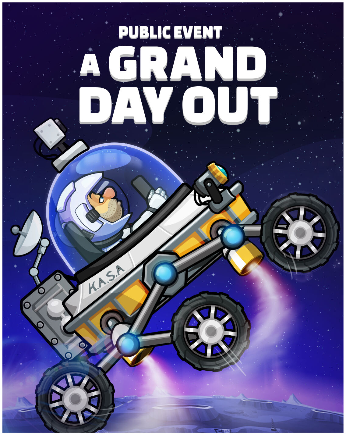 Hill Climb Racing 2 - New Team Event THUNDEROUS DAYS 