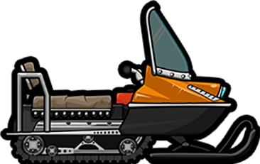 Hill Climb Racing 2 - New Vehicle SNOWMOBILE Fully Upgraded 