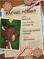 Racing permit rudolph