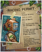 Racing permit victor nitrox