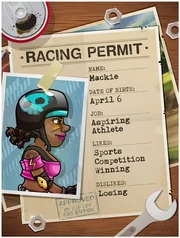 Racing-permit-mackie