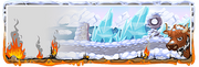 Adventure background Racer Glacier