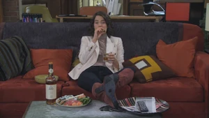 Robin enjoys not being pregnant